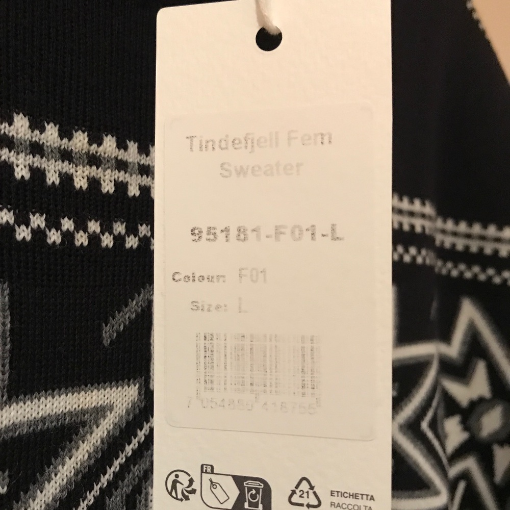 DALE OF NORWAY TINDEFJELL SWEATER NWT - Picture 9 of 13
